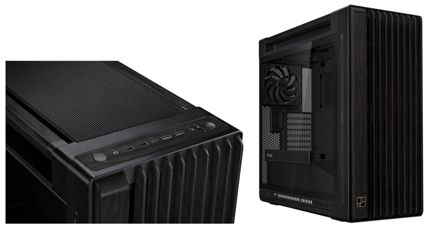 ProArt PA602 Wood Edition– Wood I/O Panel and Wood Front Panel 